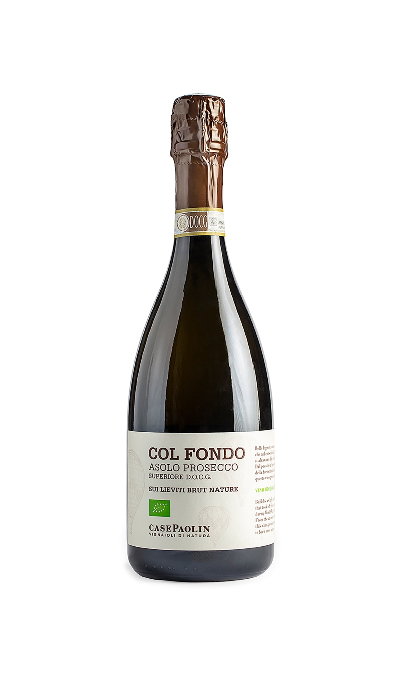 COL FONDO DOCG Asolo Extra Brut BIO