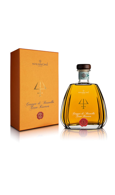 Grappa Brunello Riserva 5 anni 42% - NANNONI, 0,7L
