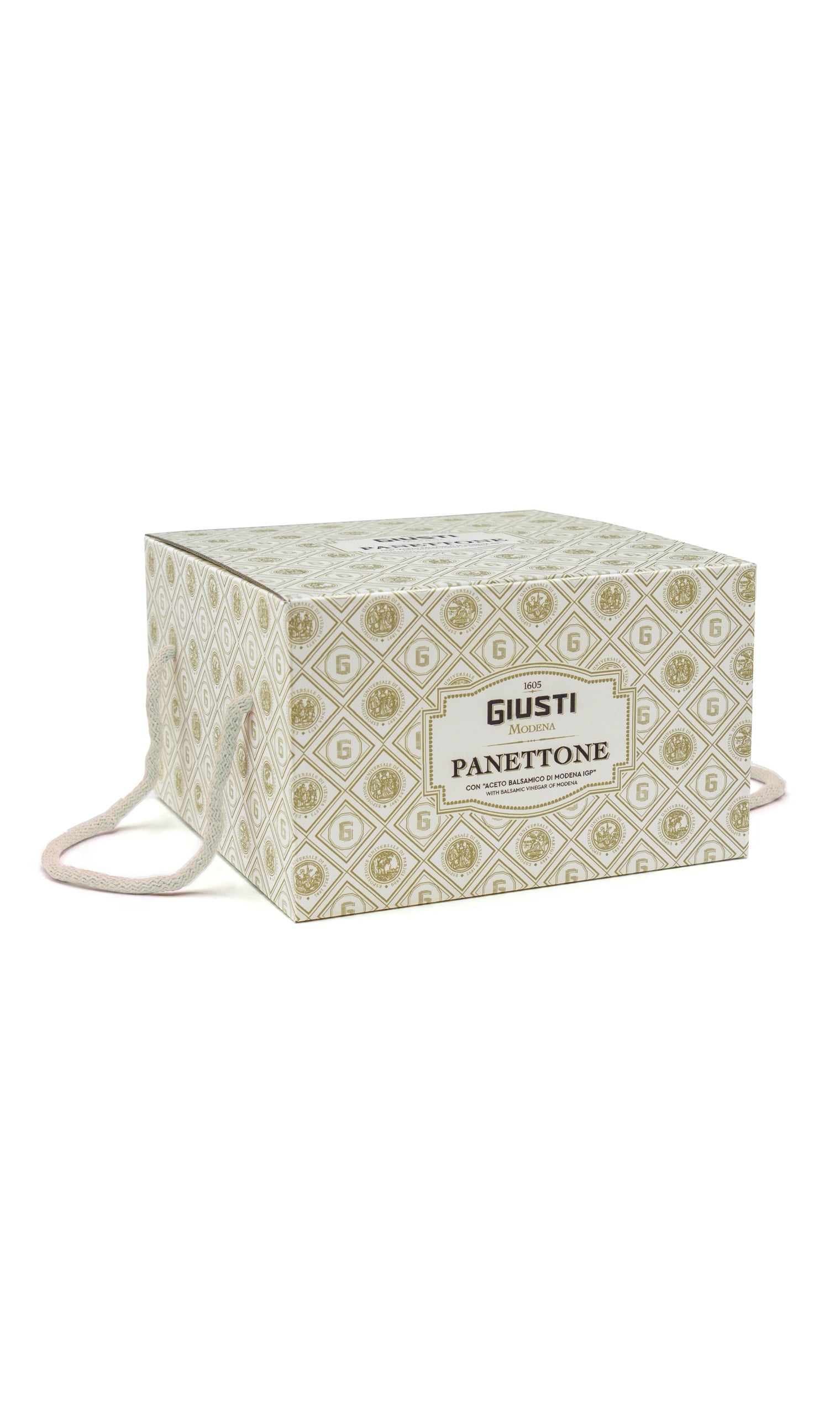GIUSTI Panettone a base di Aceto Balsamico di Modena; 1kg
