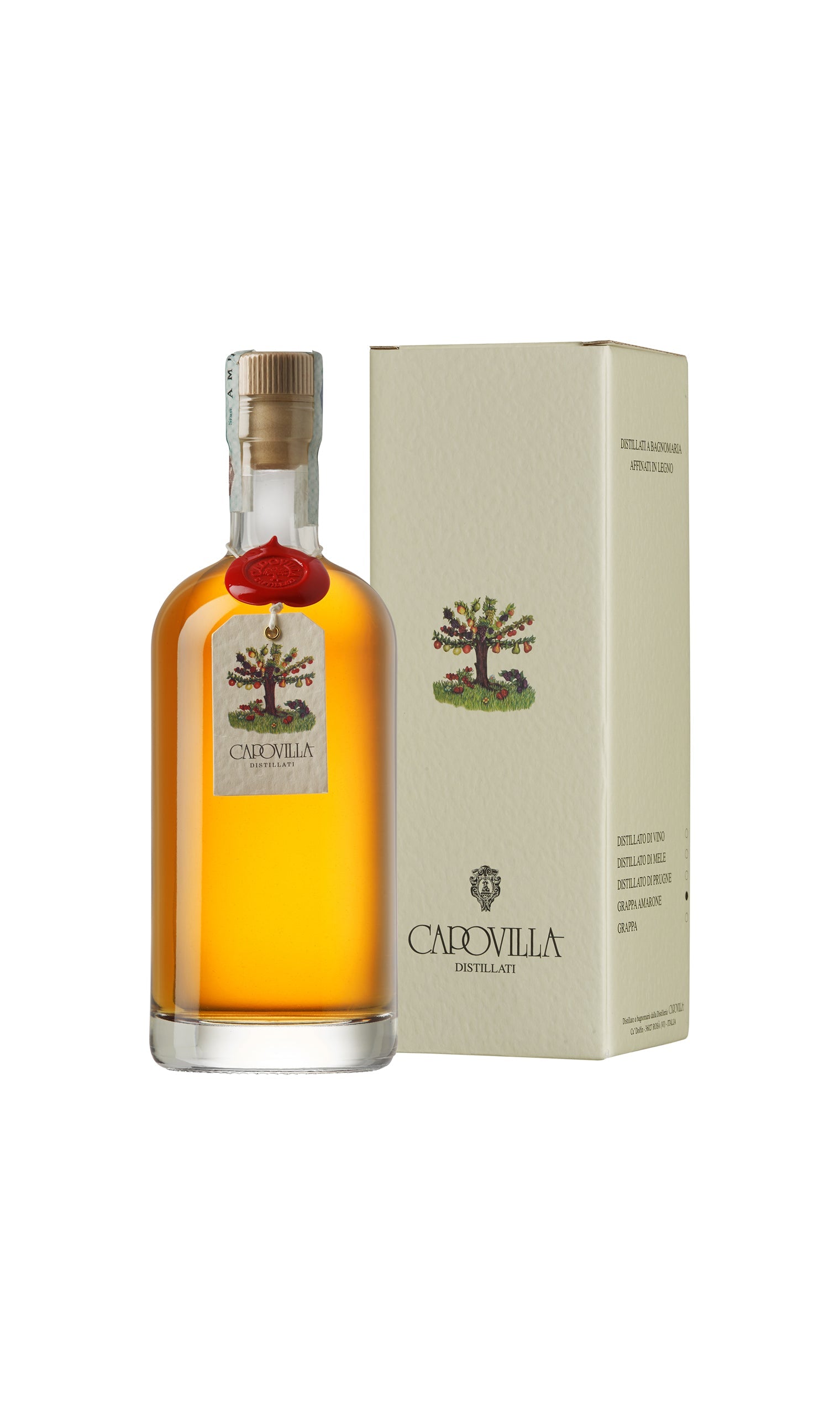 Grappa di Amarone Legno 46° - CAPOVILLA