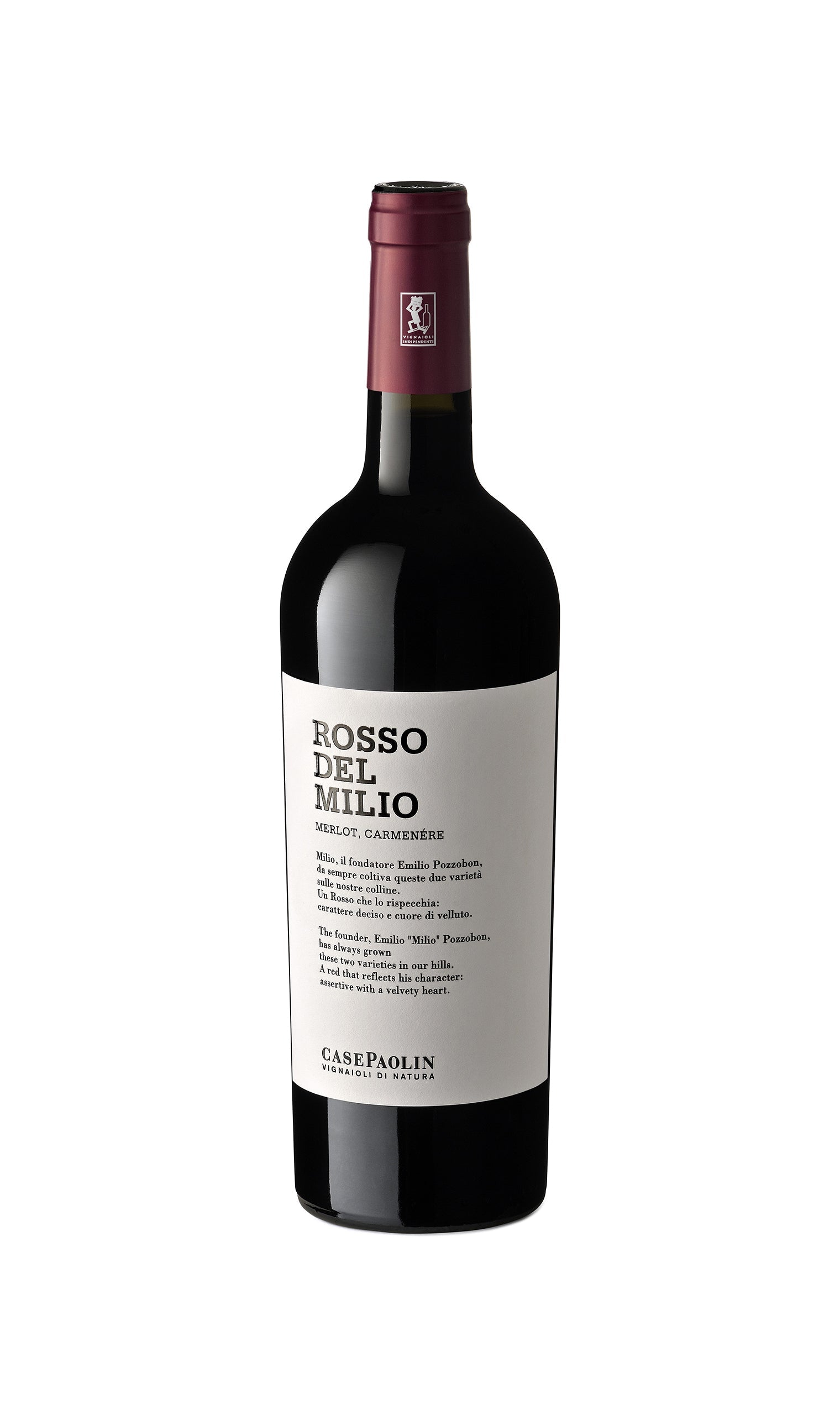 ROSSO DEL MILIO 2020 - CASE PAOLIN, 0,75L