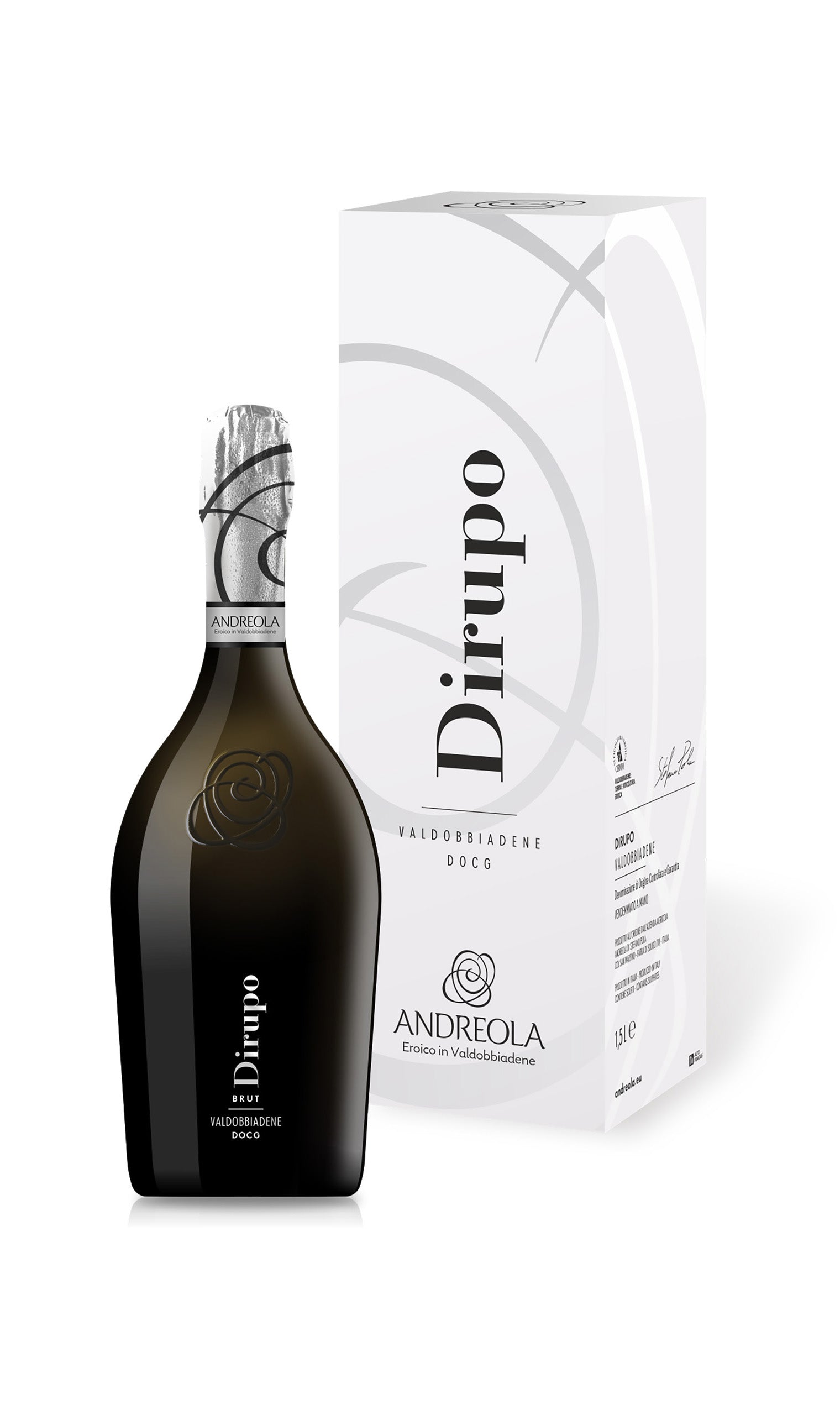 Dirupo Brut Magnum DOCG mit Schachtel, ANDREOLA, 1,5L